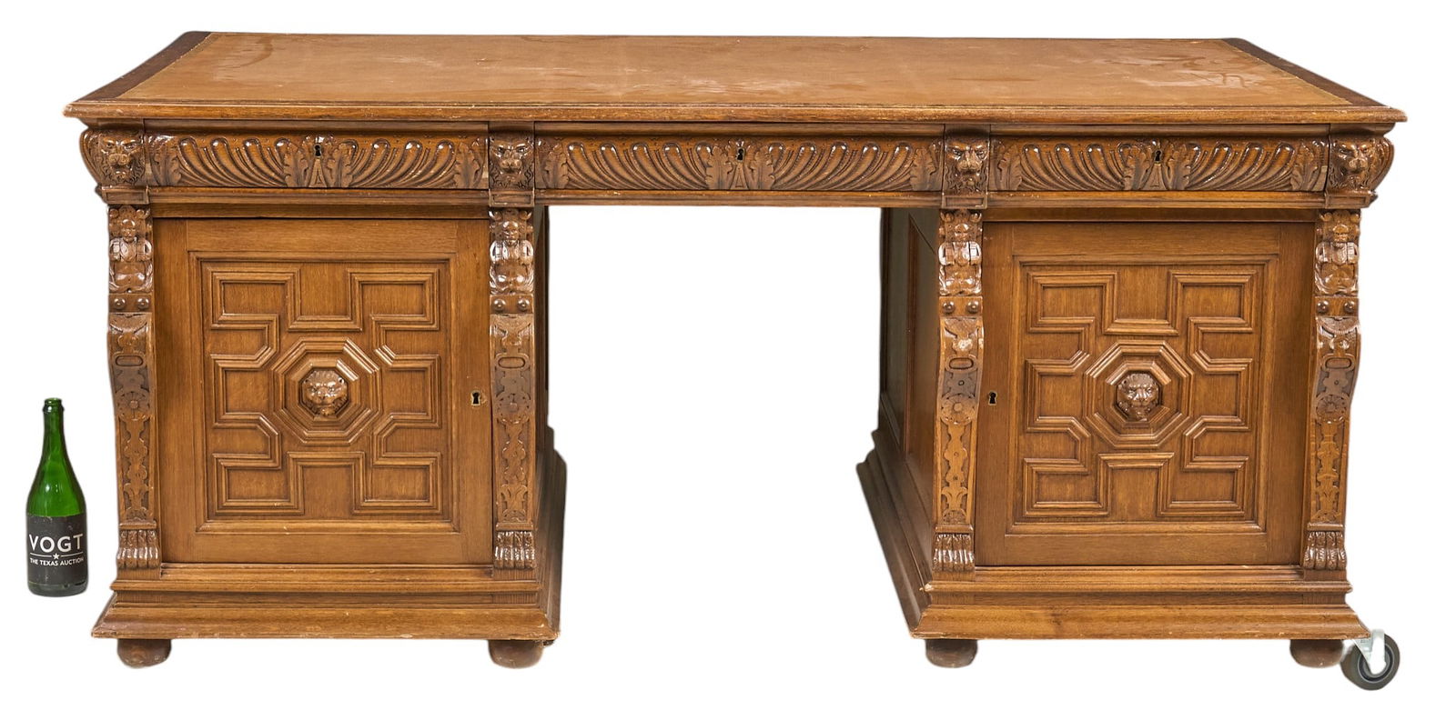 Oak Partners' Desk - 2