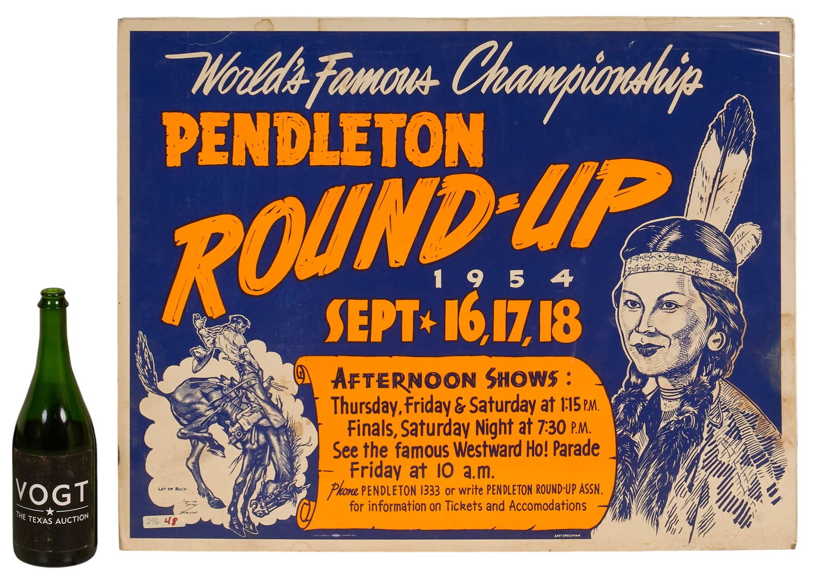 Pendleton 1954 Round-Up Poster - 2