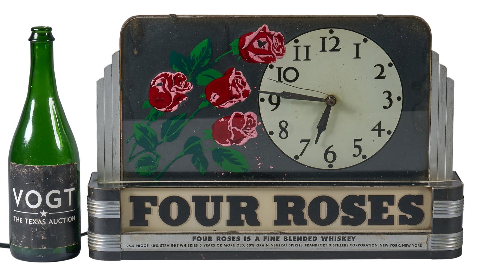 Four Roses Whiskey Clock - 2