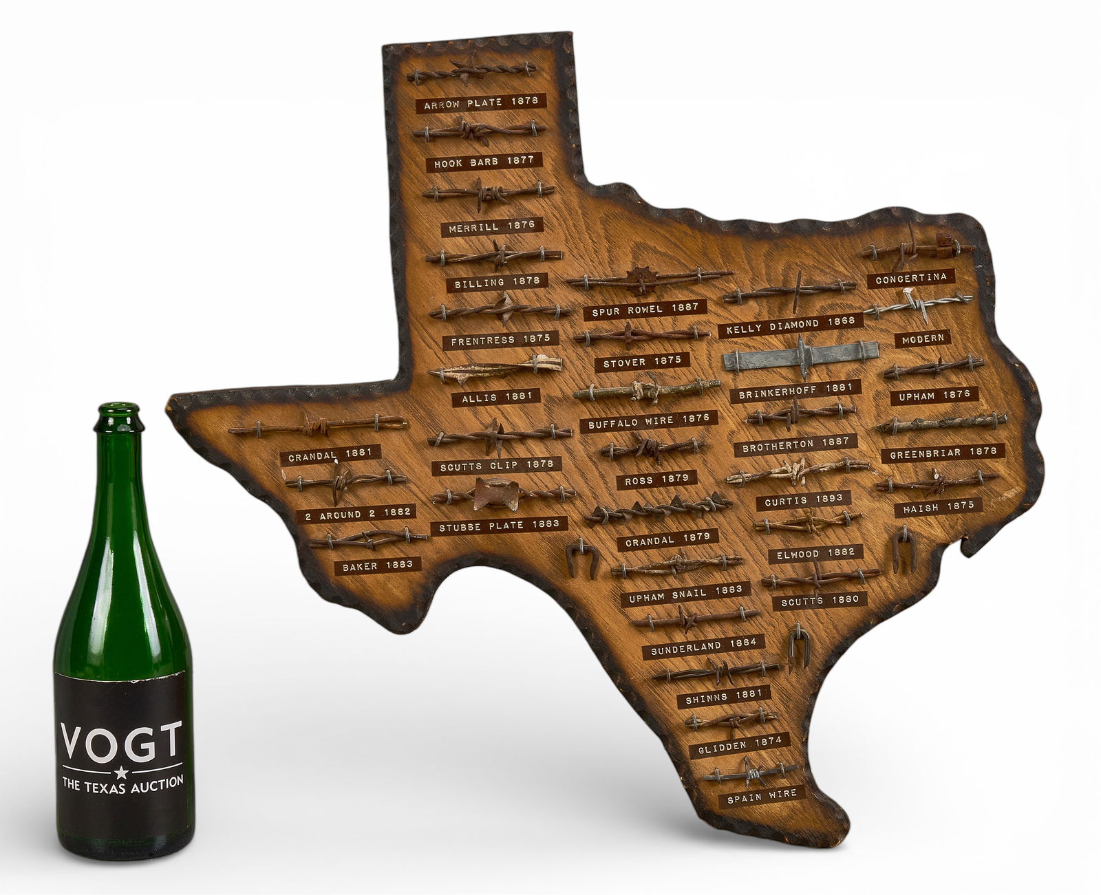 Texas Barbed Wire Display - 2