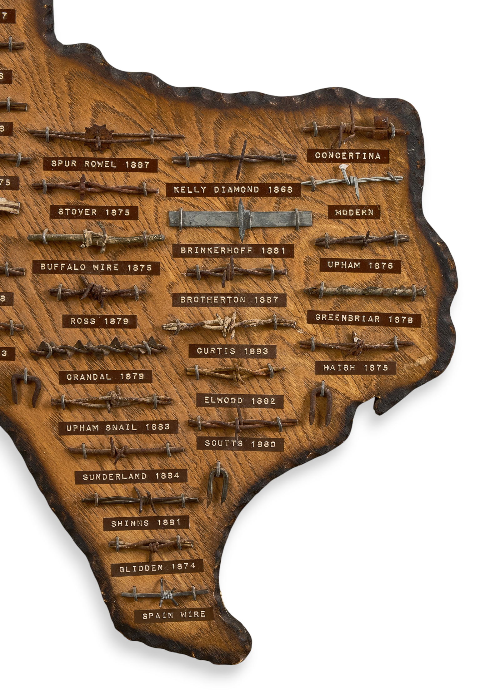 Texas Barbed Wire Display - 4