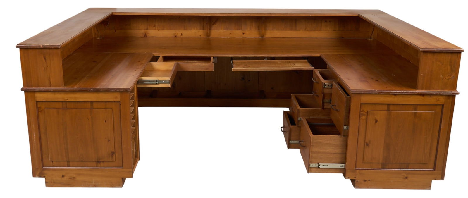 Large Custom U-Shaped Desk - 3