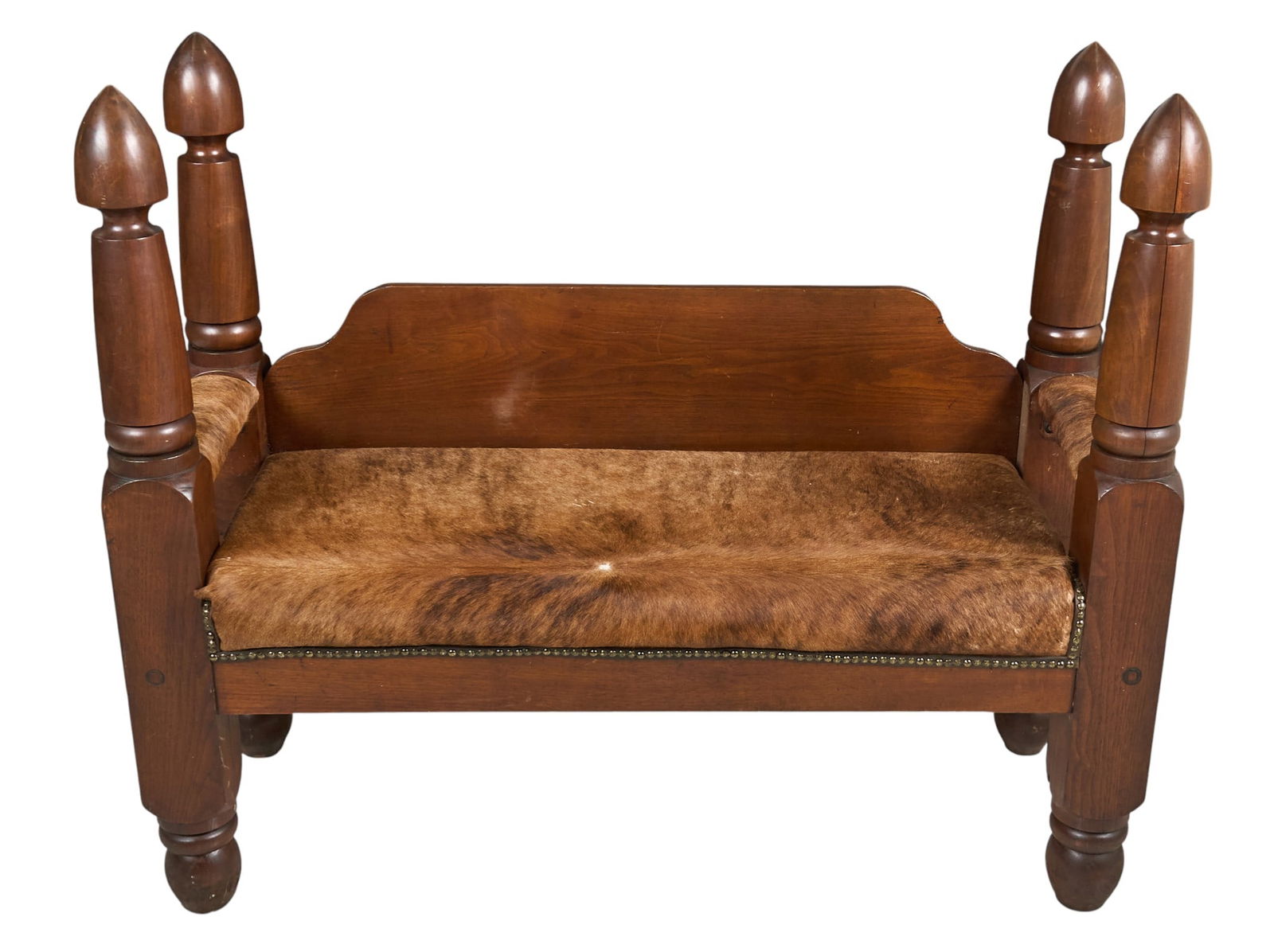 4-Post & Cowhide Bench - 3
