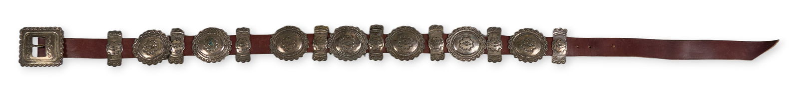 Silver Concho Belt - 3