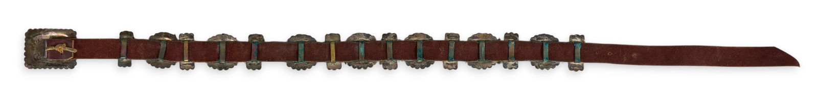 Silver Concho Belt - 6