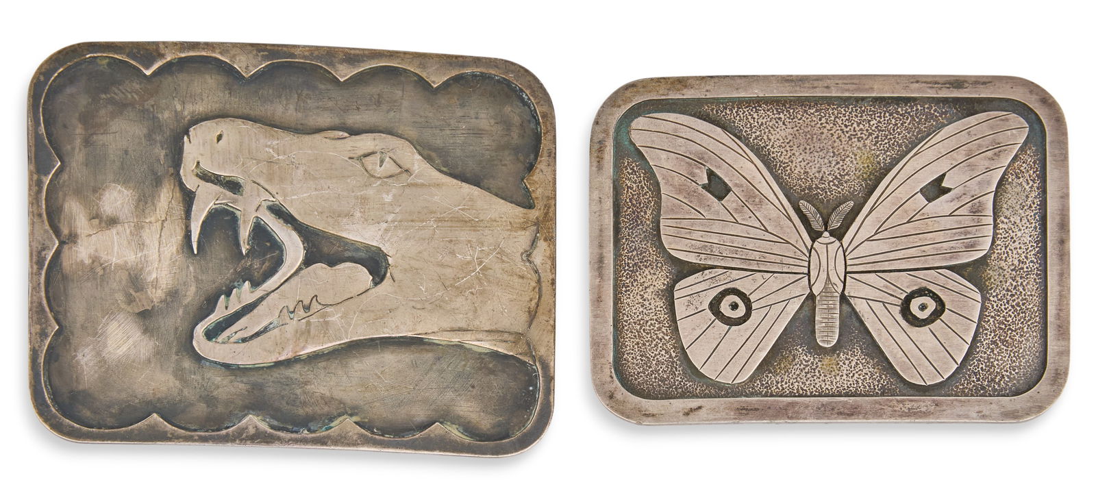 (2) Silver Buckles (1 of 3)