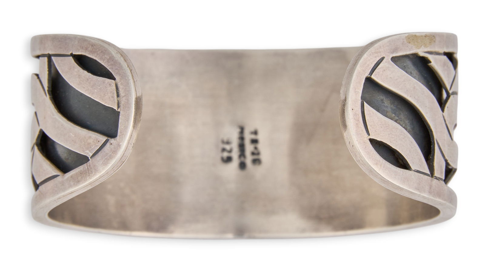 Mexican Sterling Silver Cuff - 4