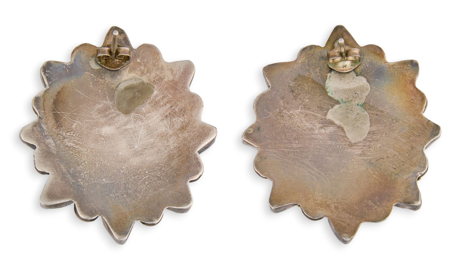 Sterling Silver Multi-Gemstone Earrings - 2