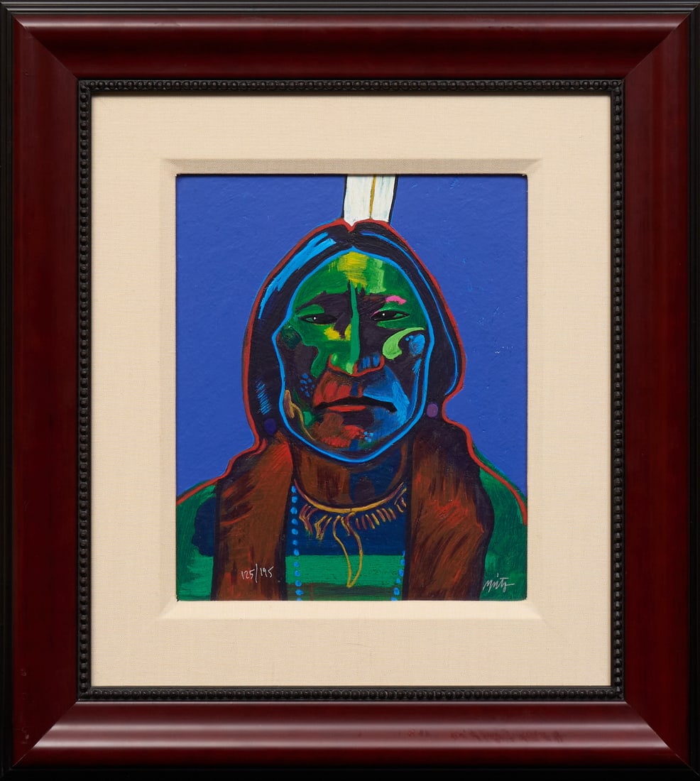 John Nieto, "Red Cloud" - 2