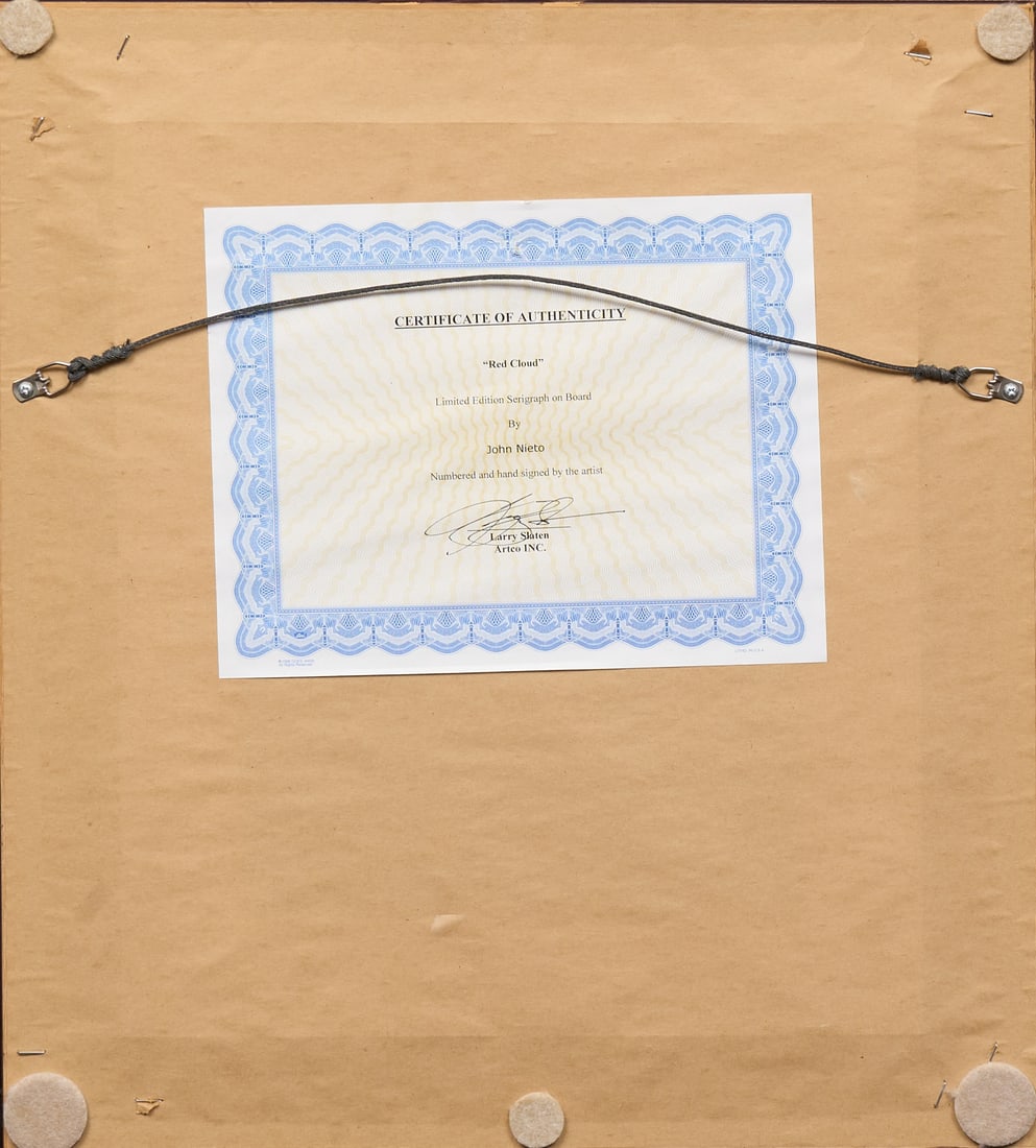 John Nieto, "Red Cloud" - 4