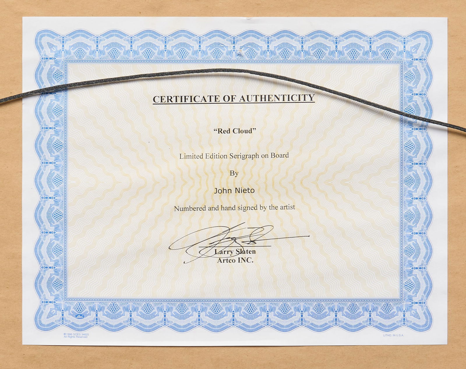 John Nieto, "Red Cloud" - 5