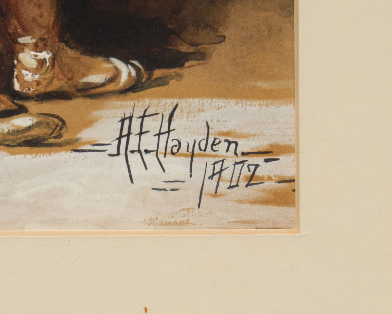 A. E. Hayden, Western Trapper, 1902 - 3