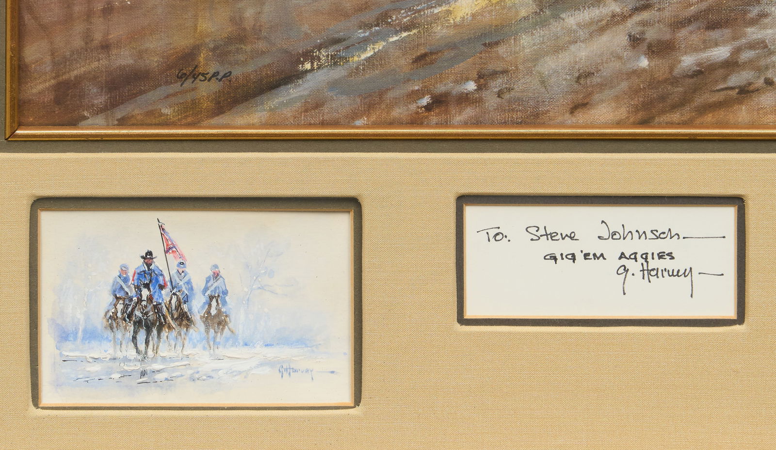 G. Harvey, "Jeb Stuart's Return" with Remarque - 2