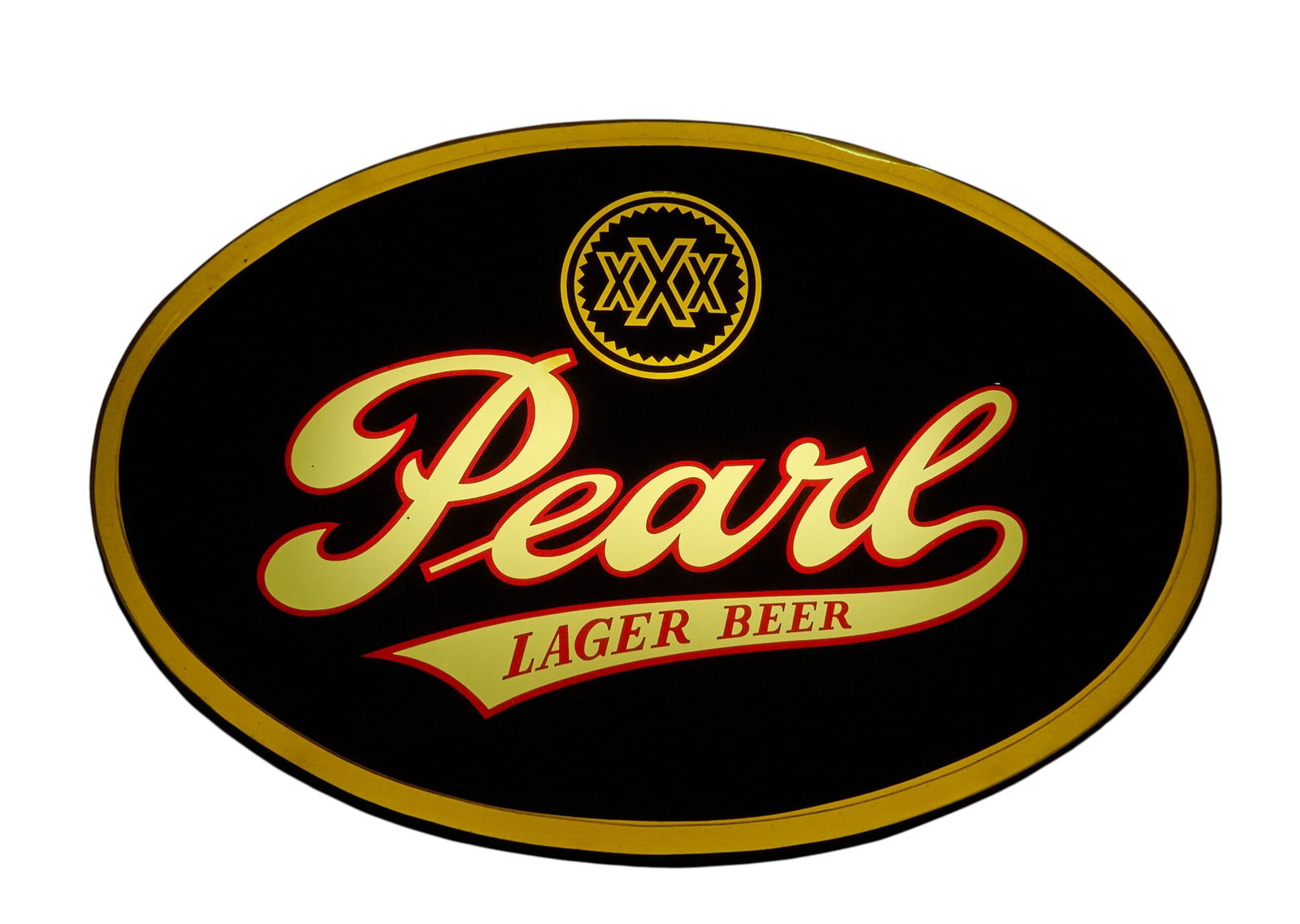 Pearl Lager Beer Lighted Sign, 1980 (1 of 4)