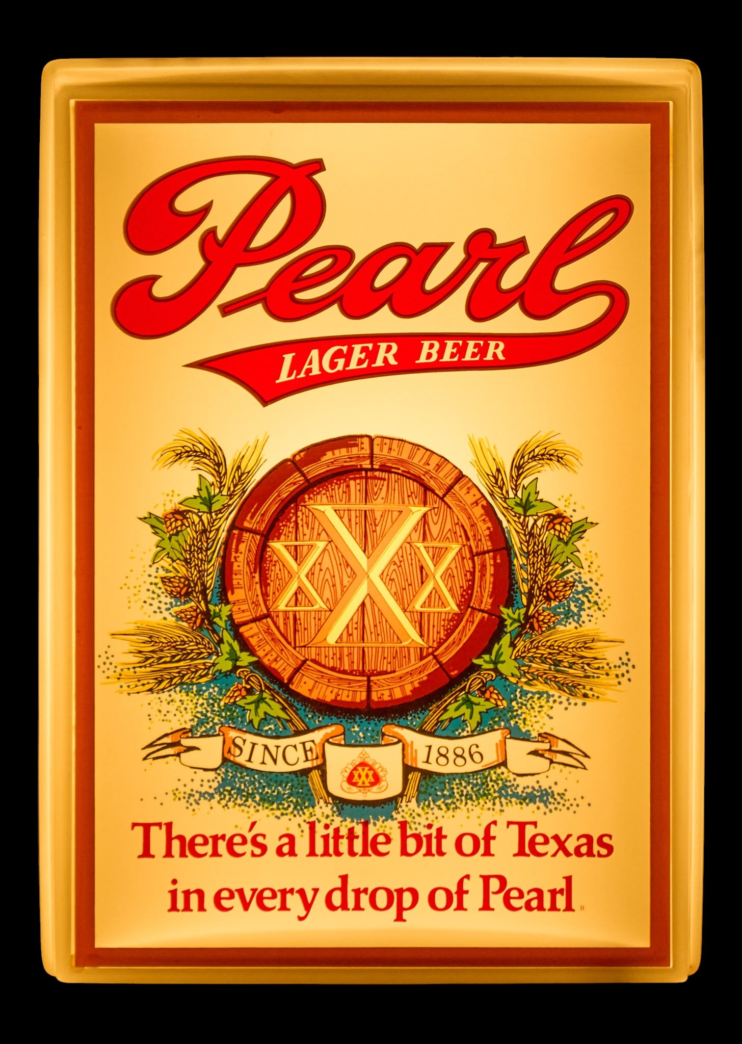 Pearl Beer Lighted Sign, 1982 (1 of 5)