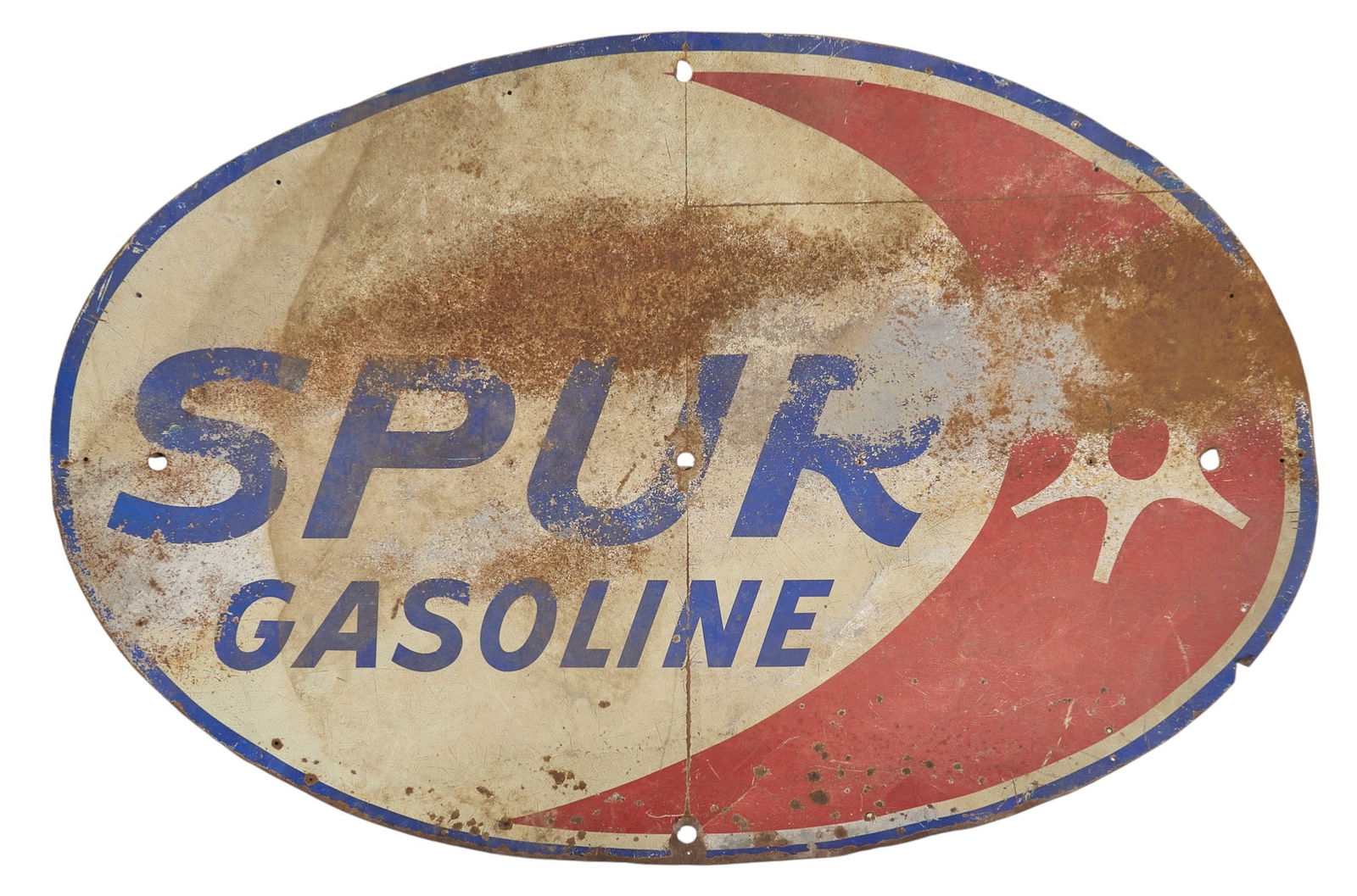 Spur Gasoline Sign (1 of 3)