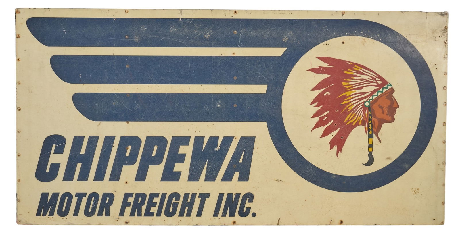 Chippewa Motor Sign Fiberglass Sign (1 of 3)