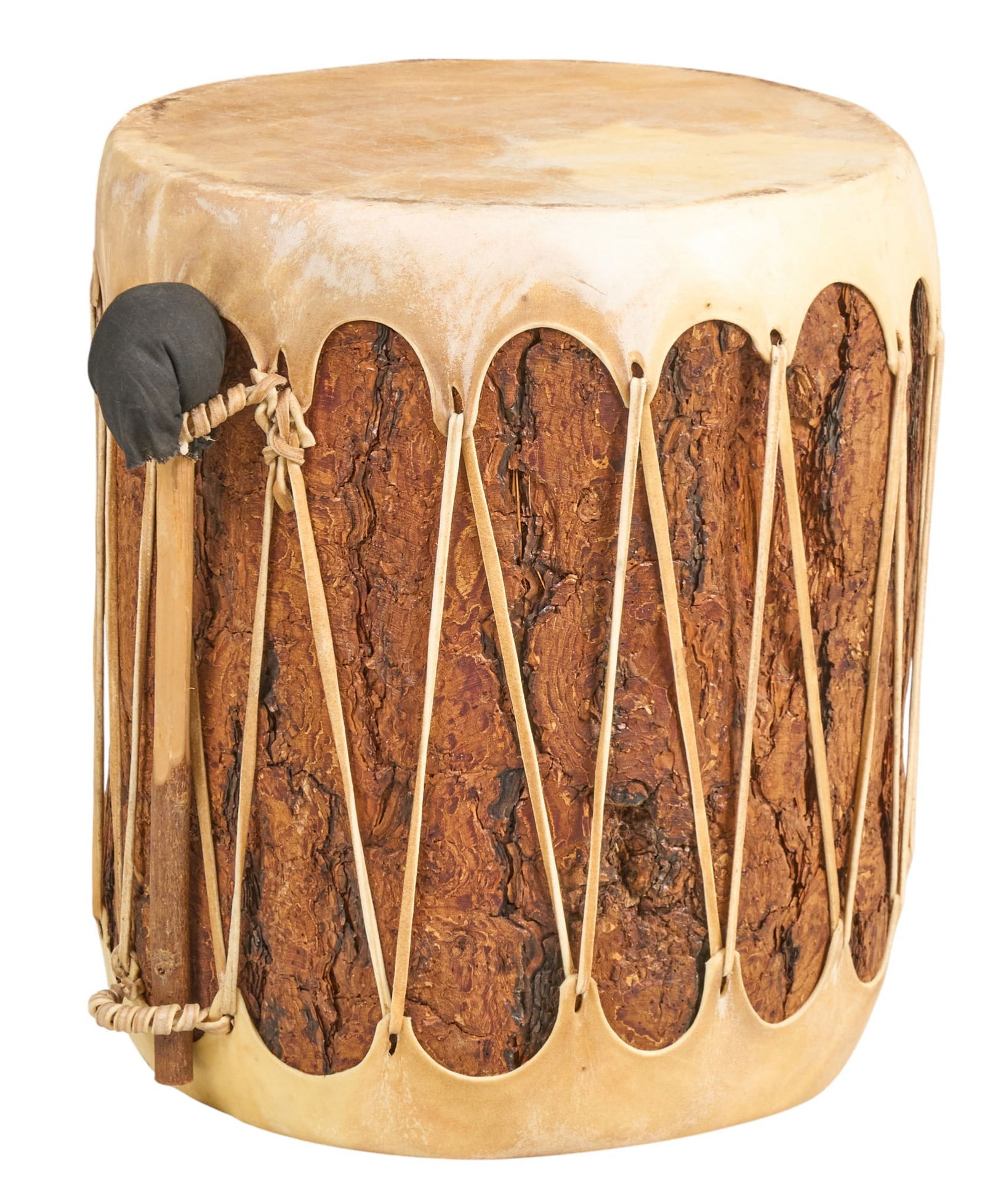 Hide Drum with Drumsticks (1 of 3)