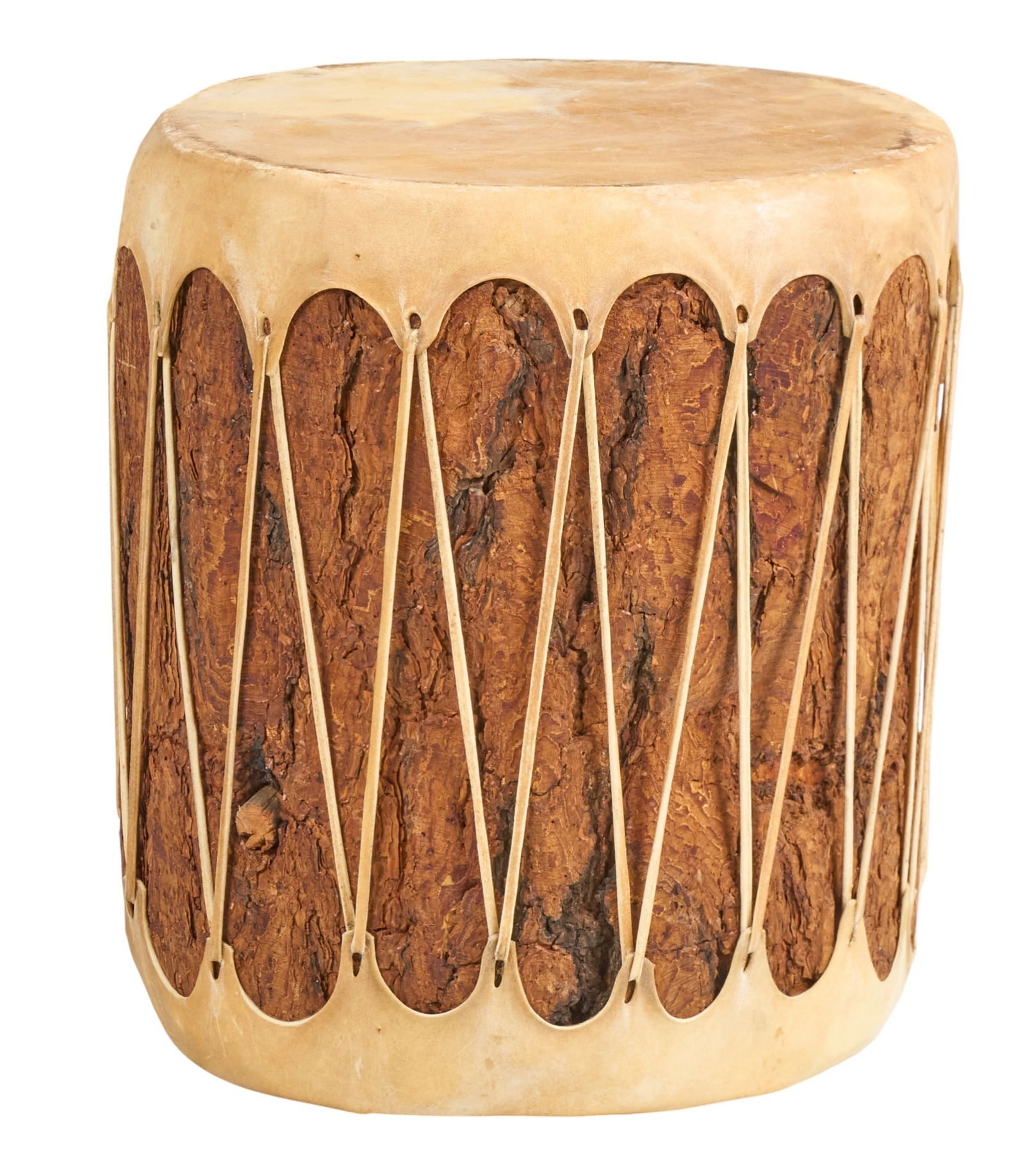 Hide Drum with Drumsticks - 3