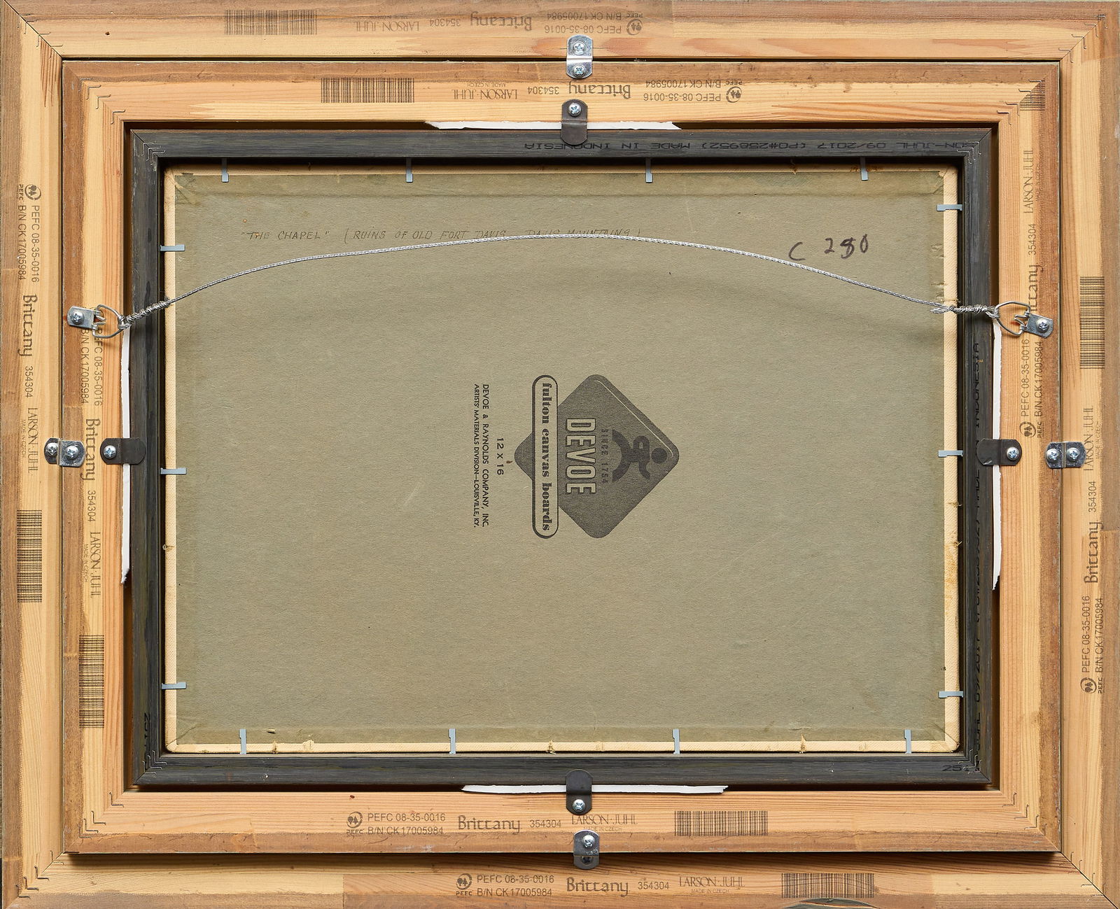 Fred Darge, "The Chapel" - 4