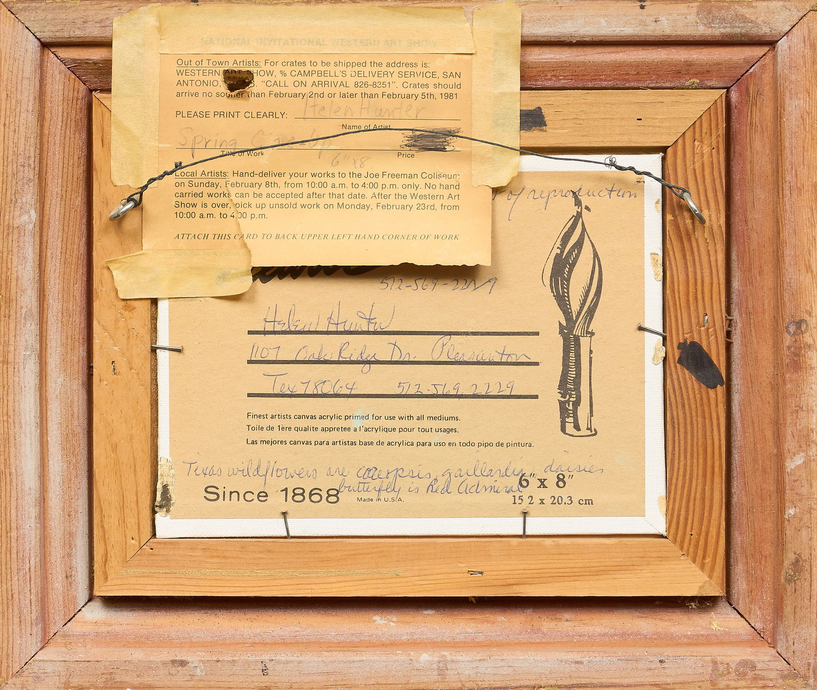 Helen Hunter, "Spring Close-Up", 1981 - 4