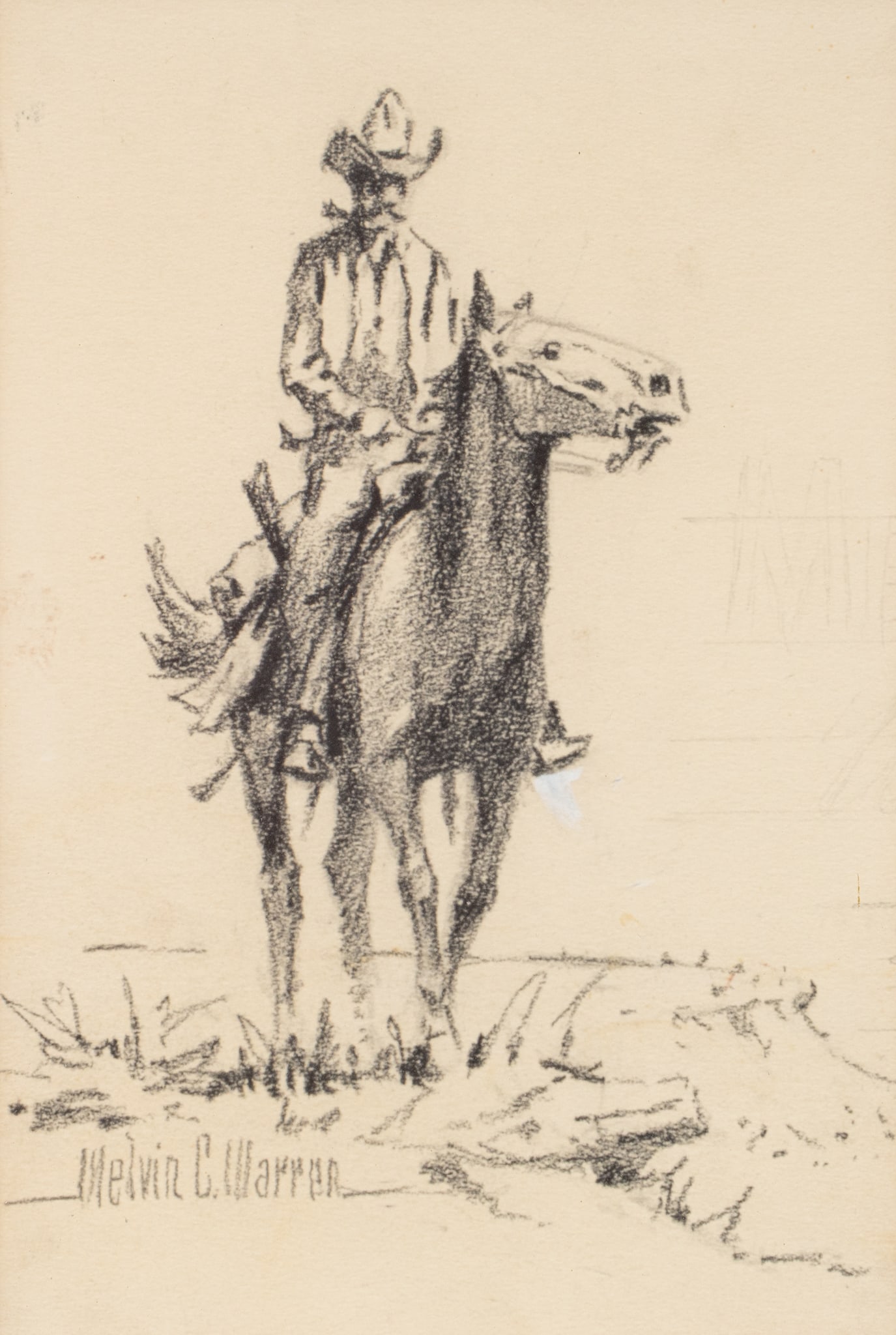 Melvin Warren, Cowboy Charcoal (1 of 4)