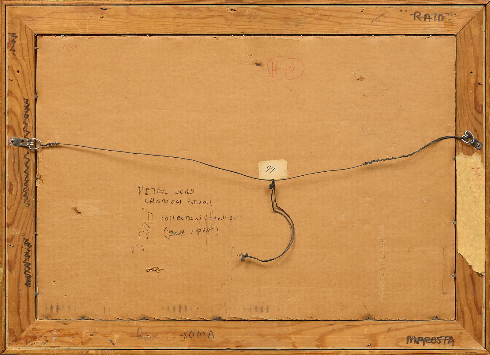 Peter Hurd, Cowboy Study - 4