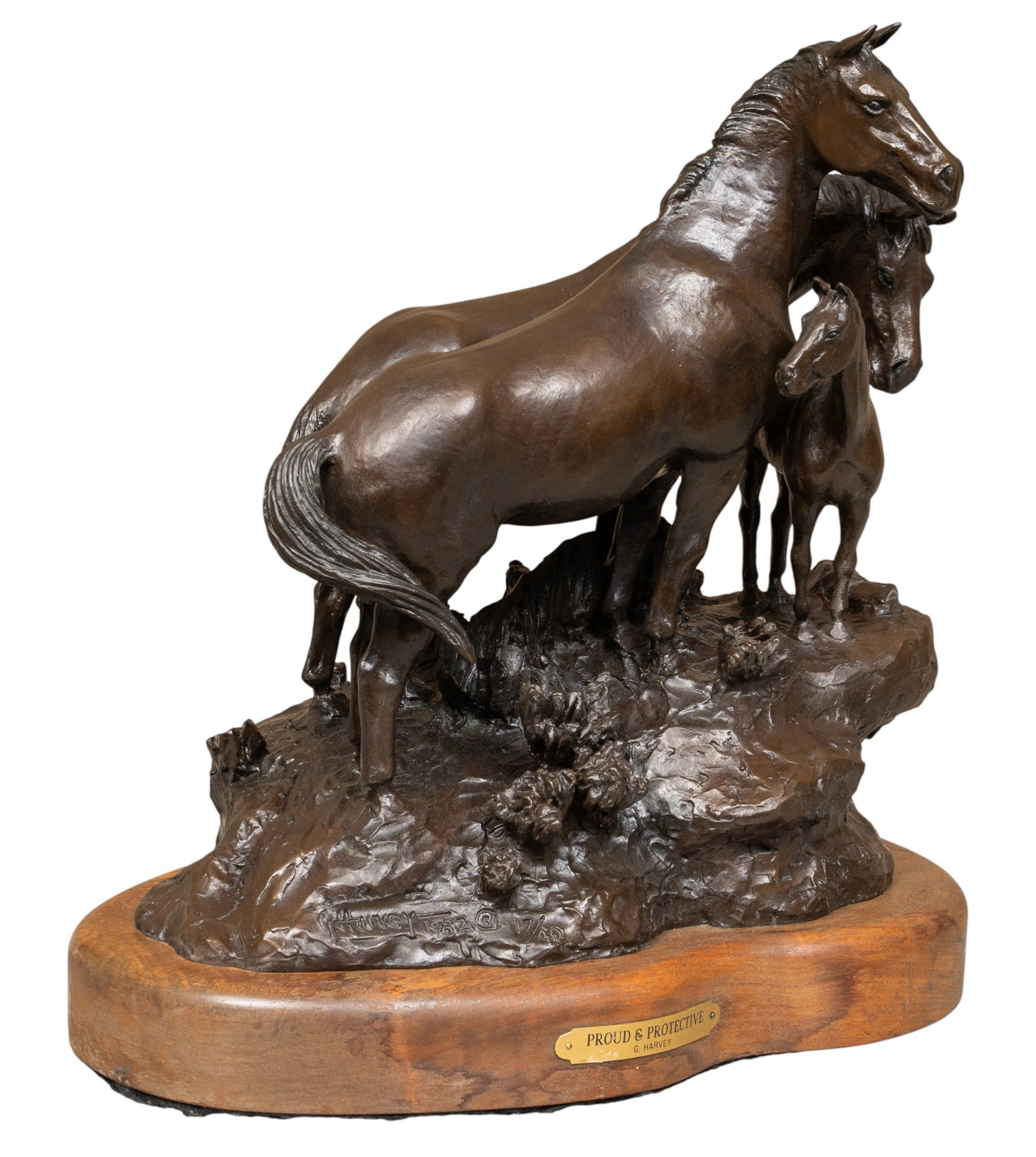 G. Harvey, "Proud and Protective", 1982 (1 of 5)