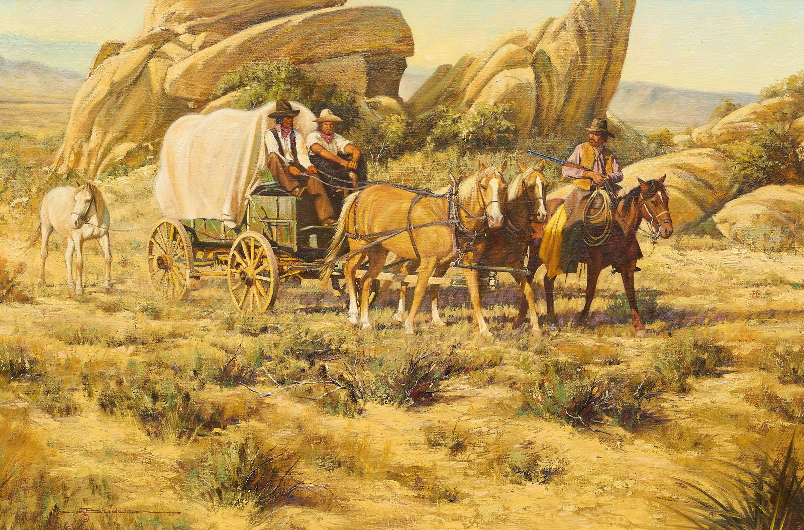 Dan Bodelson, "Sun West of Santa Fe" (1 of 4)