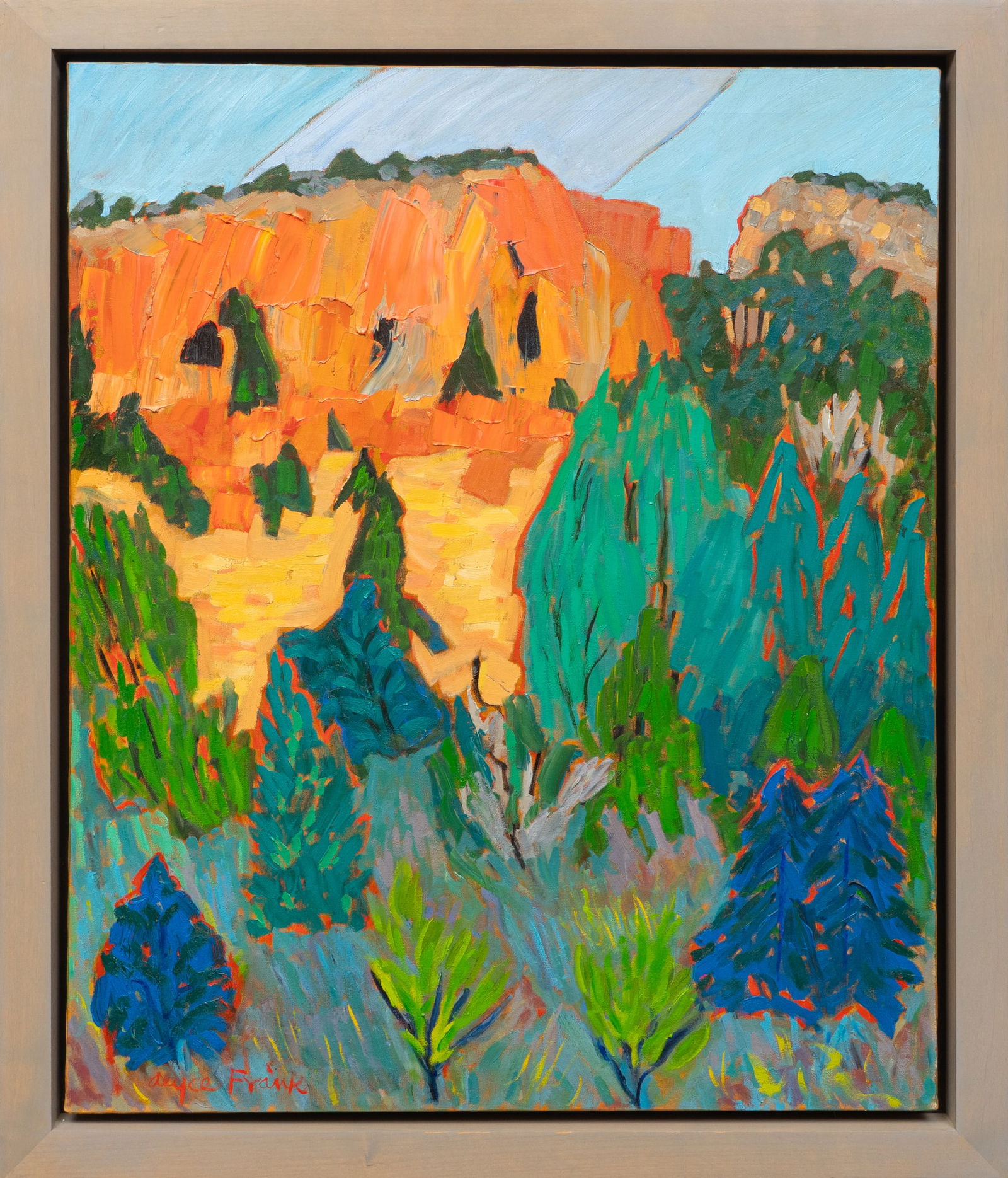 Alyce Frank, "Sankawi Cliffs" - 2