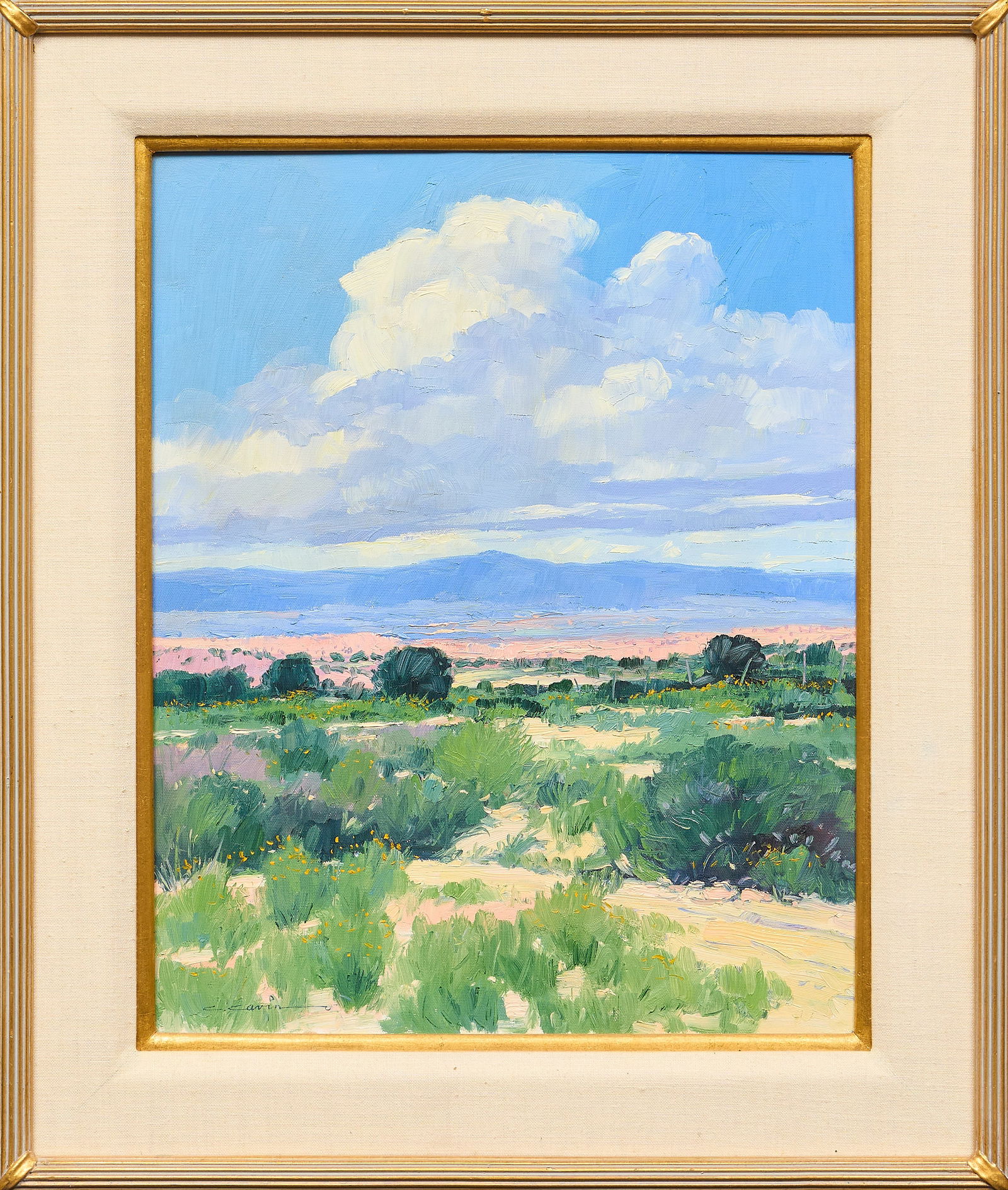 Cliff Cavin, Western Landscape - 2