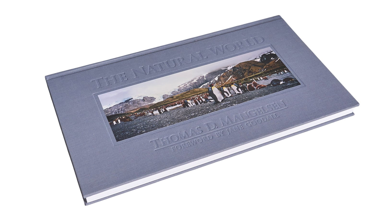 Thomas Mangelsen, "The Natural World": Bob Kuhn's personal copy of Thomas D. Mangelsen's "The Natural World", in linen-wrapped commemorative box, with inscription from the author to Bob and