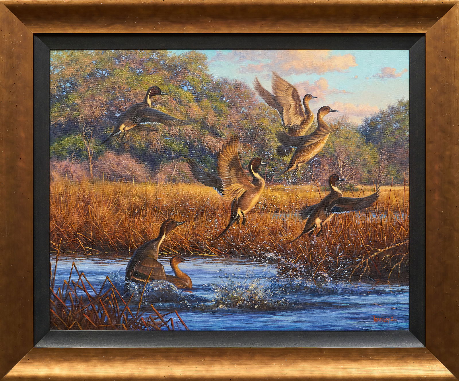 Mark Keathley, Ducks Taking Flight - 2