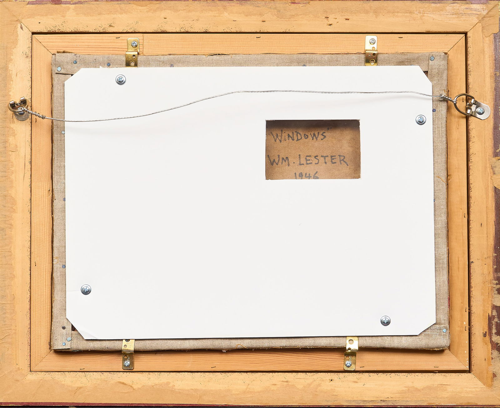 William Lester, "Windows", 1946 - 4