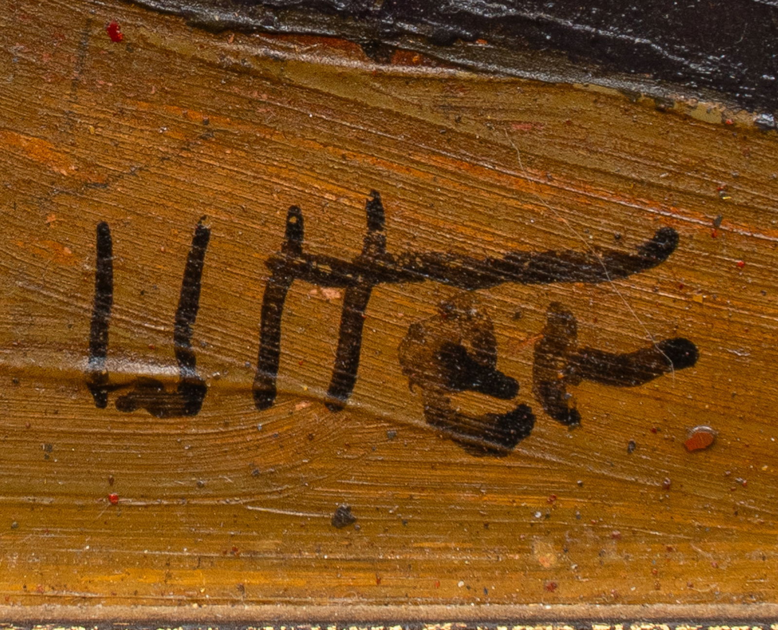 Bror Utter, Seated Harlequin - 3