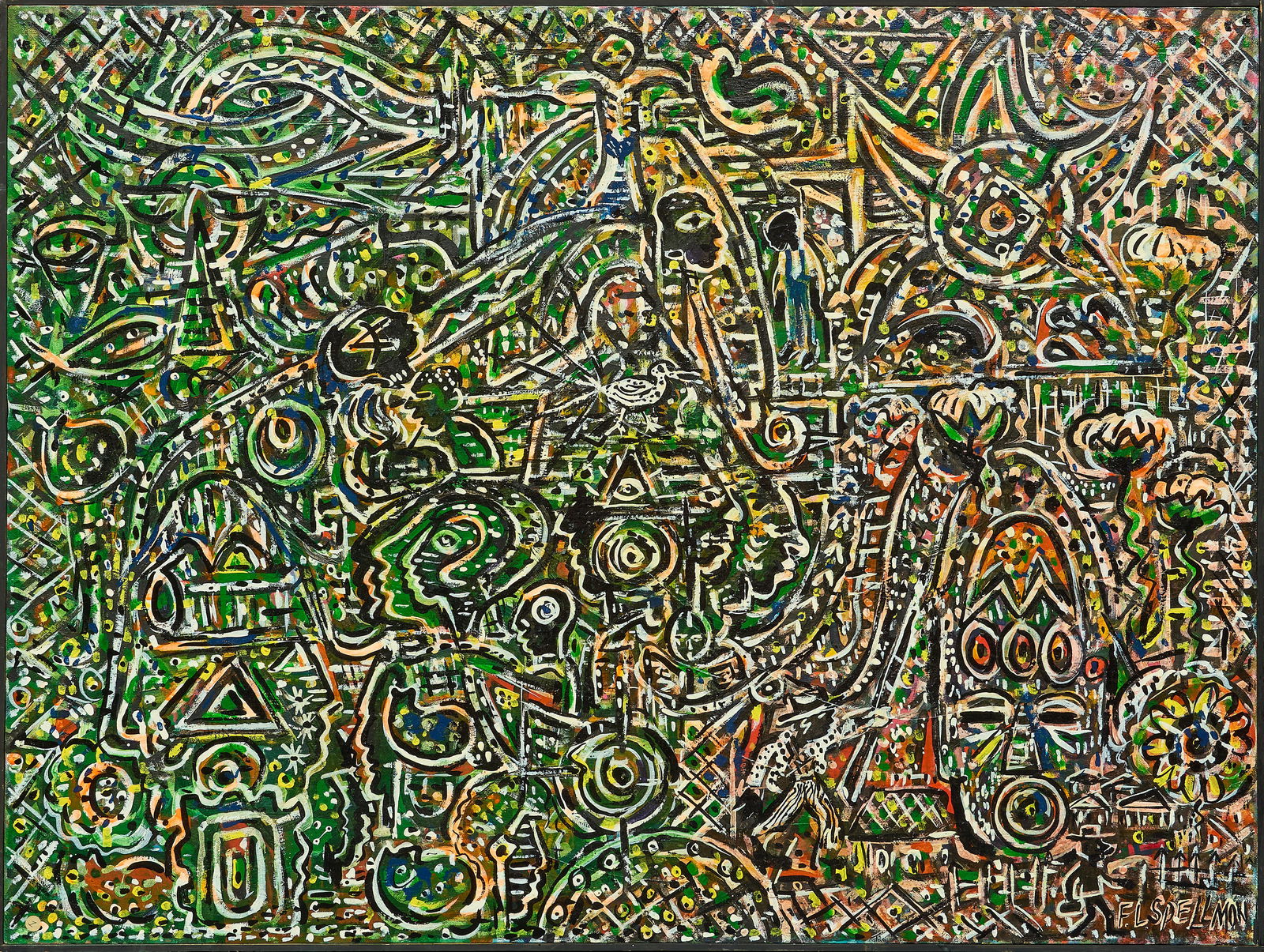 F. L. "Doc" Spellmon, "Reflection" - 2