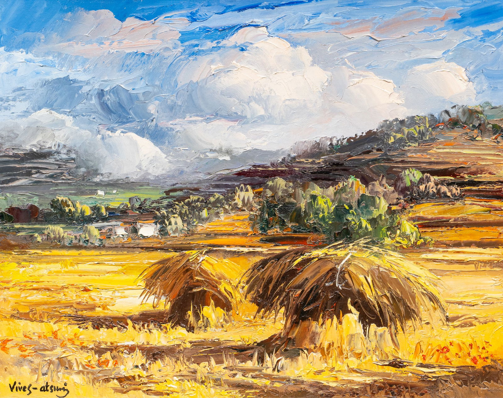 Jose Vives-Atsara, "Summer in Spain", 1967 (1 of 7)