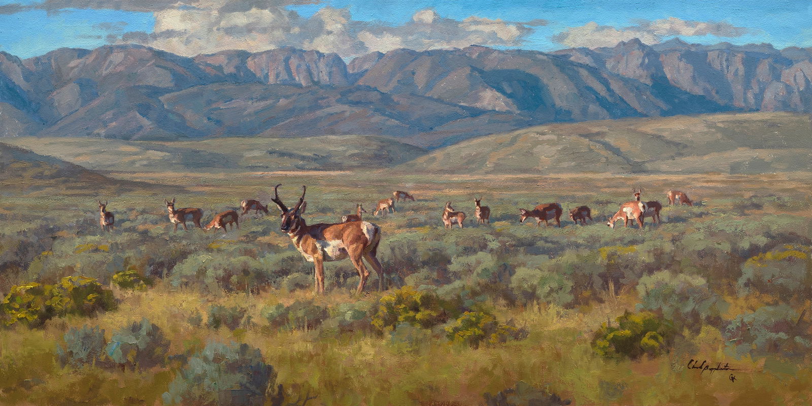 Chad Poppleton, "Foothill of the Wind Rivers" (1 of 5)