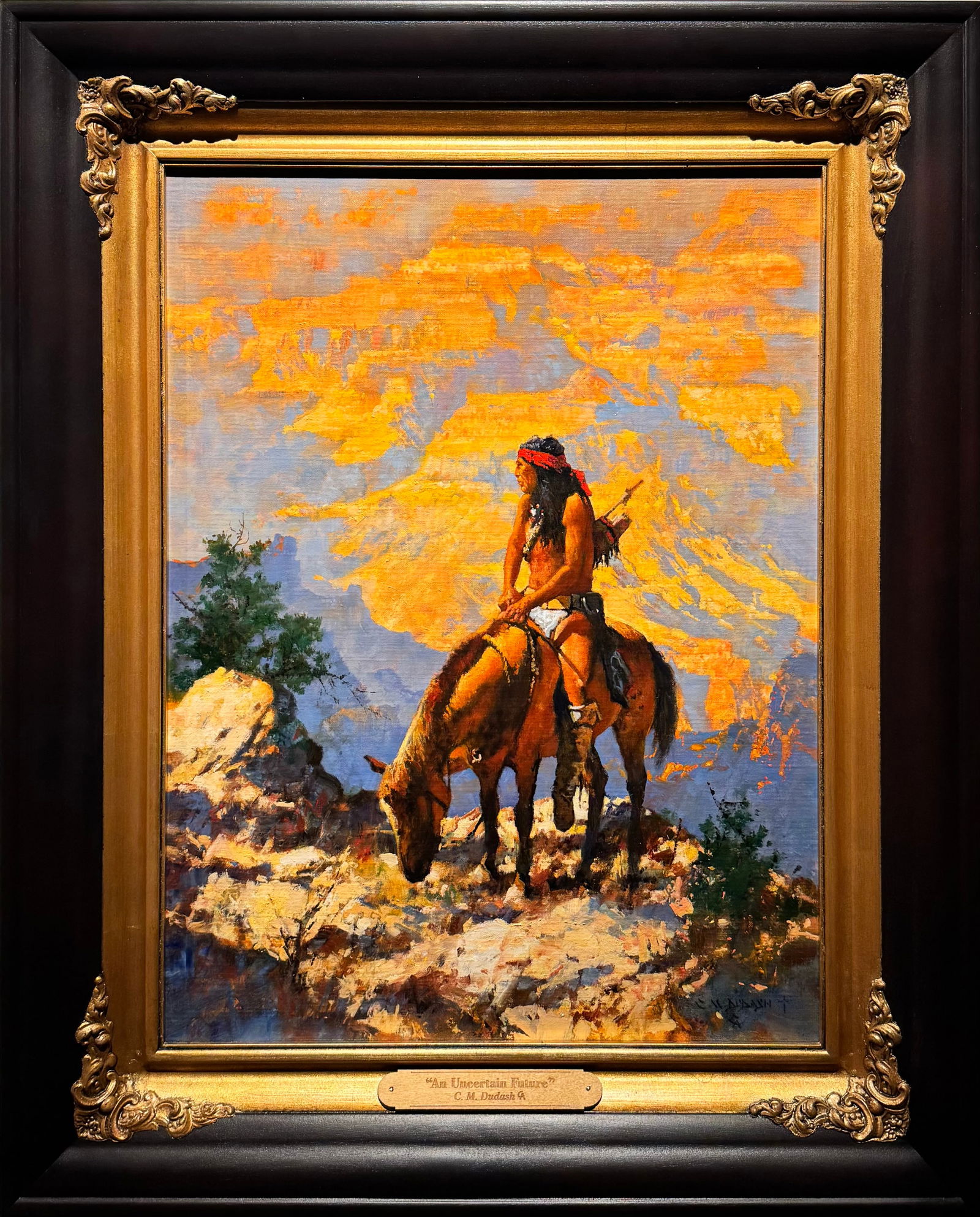 C. Michael Dudash, "An Uncertain Future" - 2