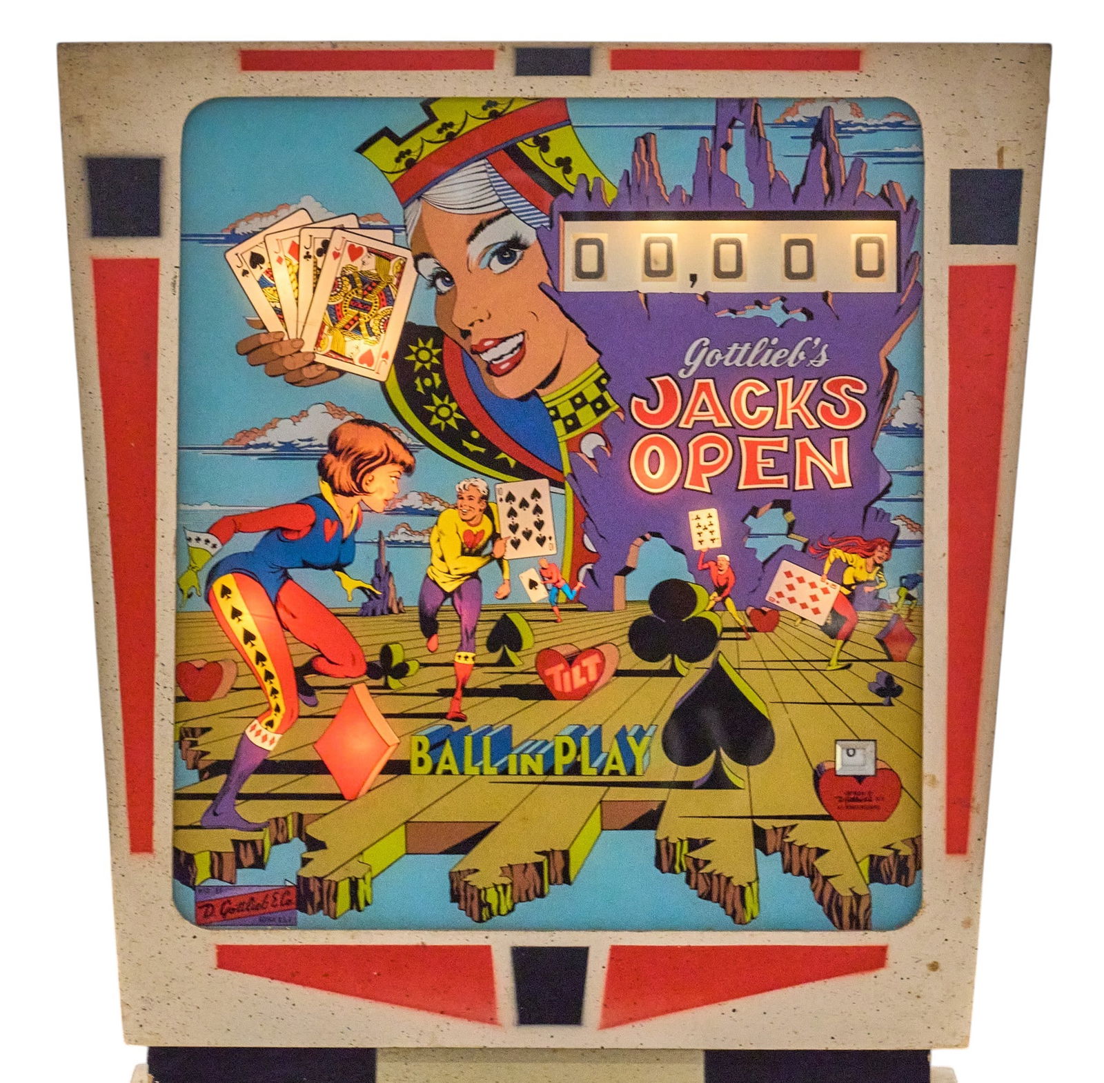 "Jacks Open" Pinball Machine - 3
