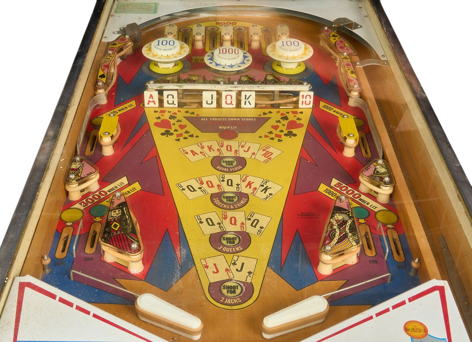 "Jacks Open" Pinball Machine - 5