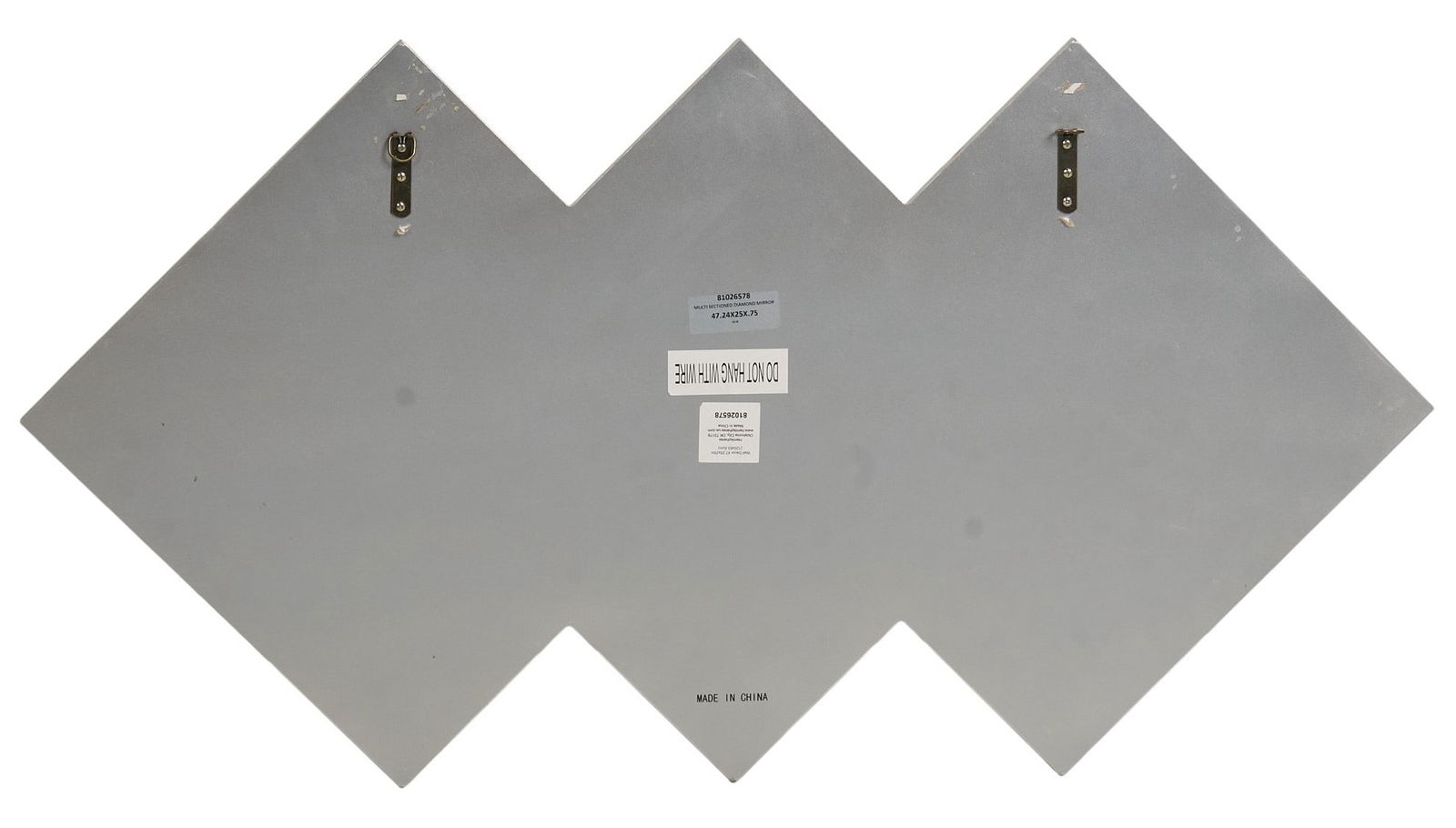 Geometric Beveled Wall Mirror - 3