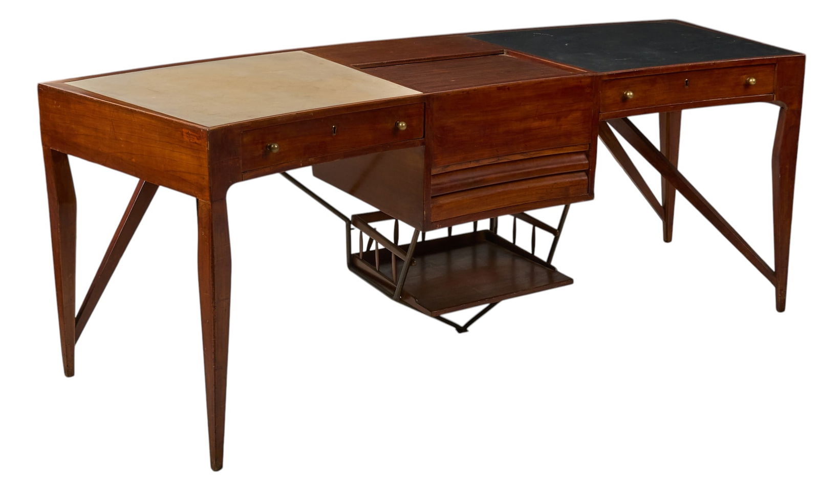Attrib. Gio Ponti Italian Mid-Century Partner's Desk (1 of 4)