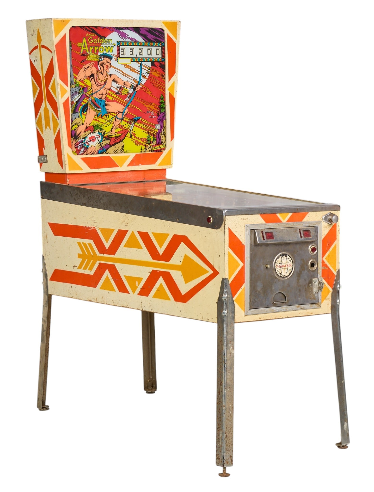 "Golden Arrow" Pinball Machine (1 of 14)