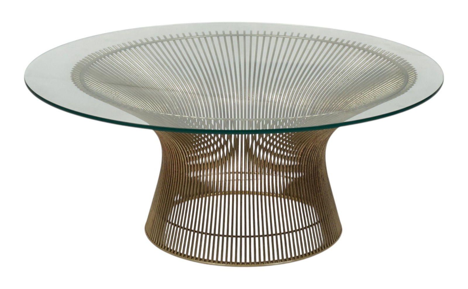 Warren Platner (USA) Style Metal Table (1 of 3)