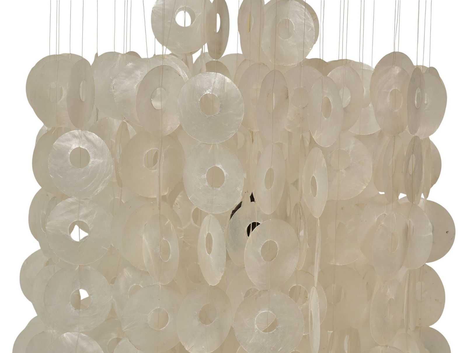 Panton Style Shell Chandelier - 2