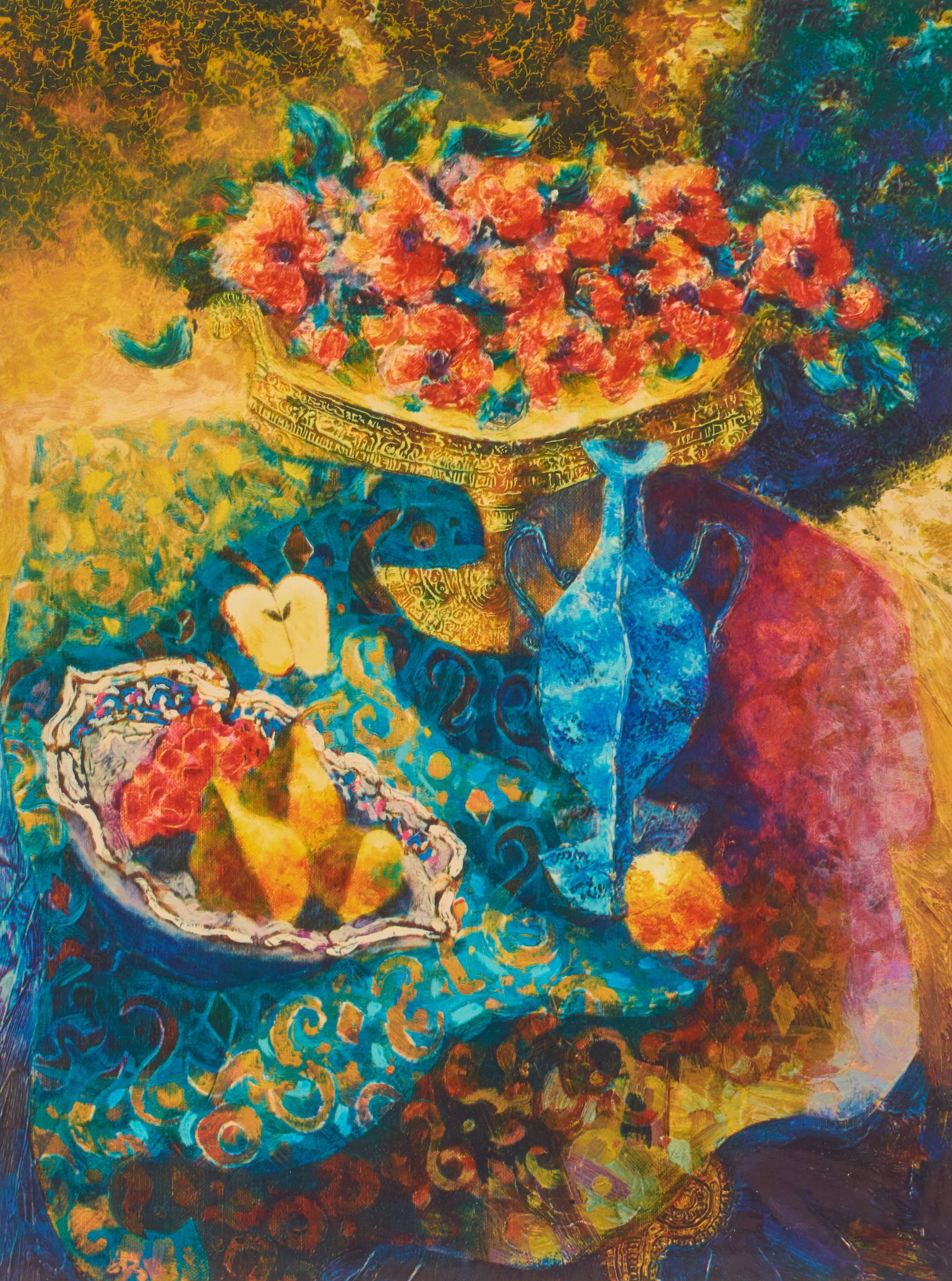 Peter Nixon, "Still Life II": Peter Nixon (England, b. 1956), "Still Life II", limited edition lithograph, signed, titled, and numbered lower margin, ed. 59/375sight: 22 x 17 in., frame: 33.5 x 28.5 in.Provenance: