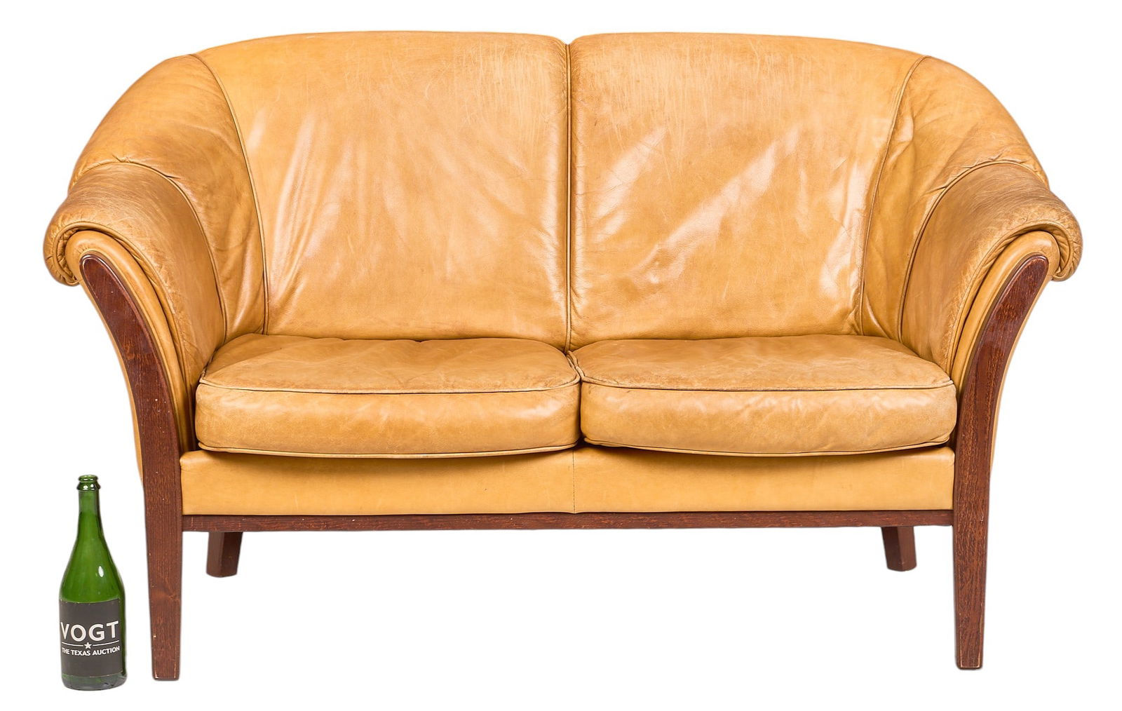 Interface, Leather Loveseat - 2