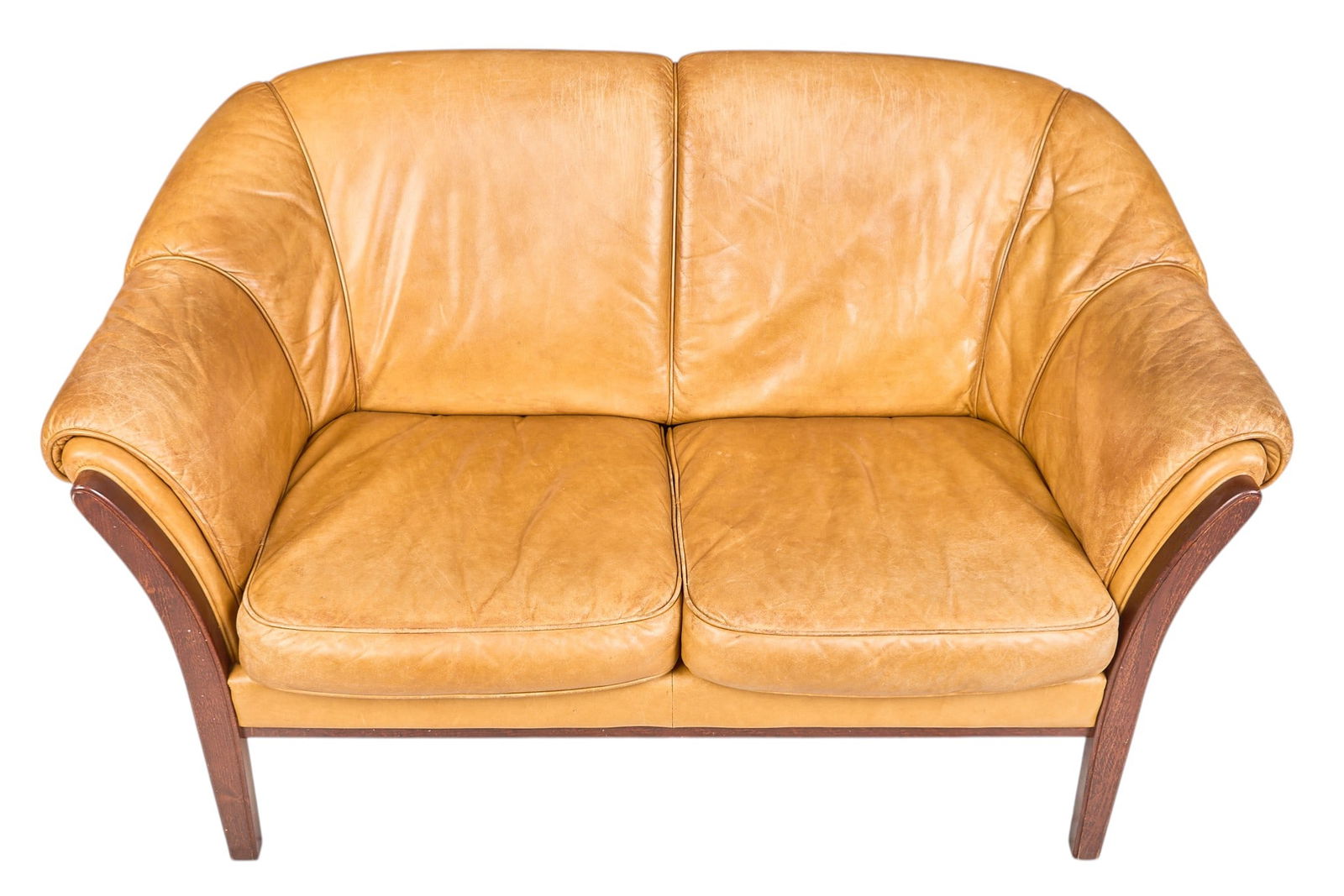 Interface, Leather Loveseat - 3