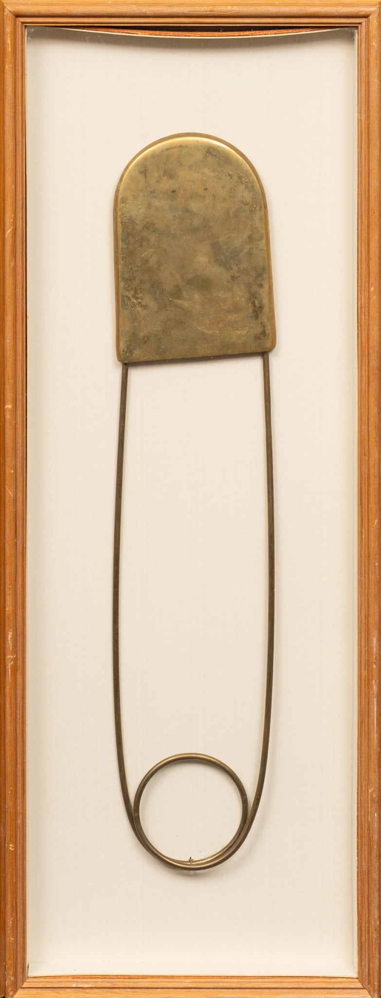 Framed Oversized Scissors, Needle, Safety Pin - 4